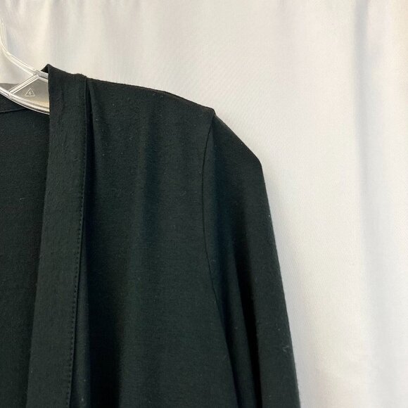 J. Jill Wearever Collection Womens Black Open Front Cardigan Sweater Size XS - Picture 6 of 10